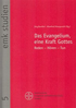 Umschlagbild: Das Evangelium, eine Kraft Gottes