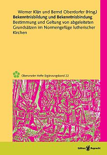 Umschlagbild: Bekenntnisbildung und Bekenntnisbindung