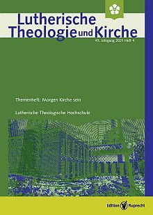 Umschlagbild: Themenheft: »Morgen Kirche sein«